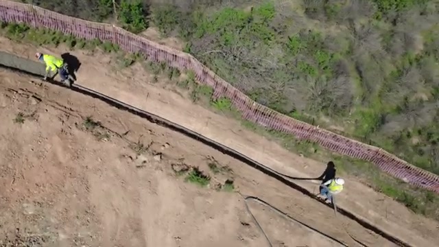 PSU Concrete - 9,400 LF V-Ditch Installation